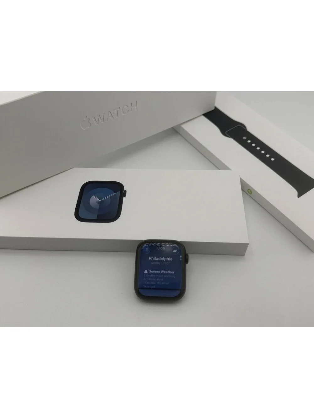 Apple Watch Series 9 45mm (GPS) Excellent Midnight Aluminum Original Box